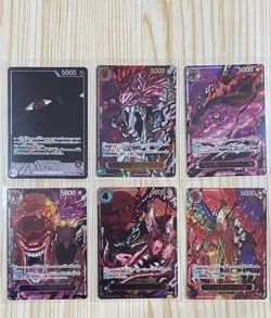 One Piece Card Five Elders & Imu Alt Art Set of 6 Carrying on His Will Japanese - Image 1