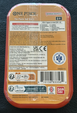 Luffy & Sabo Tins - Mini-Tin Pack Set Vol.2 - One Piece TCG - Sealed / New - Image 3