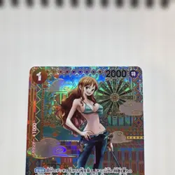 OP01-016 Nami SP Special Card One Piece TCG Japanese OP05 - Image 2