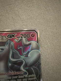 Alolan Ninetales GX Full Art 205/214 Lost Thunder Pokemon TCG Card - NM - Image 3