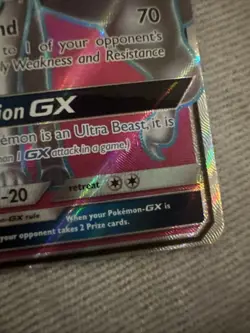 Alolan Ninetales GX Full Art 205/214 Lost Thunder Pokemon TCG Card - NM - Image 5