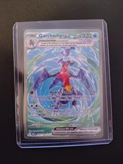 Pokemon TCG Garchomp EX Illustration Rare Card 245/182 Sv04: Paradox Rift - Image 1