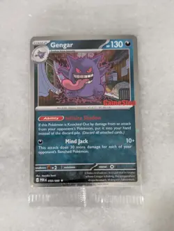 POKEMON GAMESTOP GENGAR PROMO CARD 050/088 English 2026 - Sealed! - Image 4