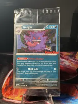 Pokemon Gengar GameStop Stamped Promo Card 050/088 English NEAR MINT - Image 1