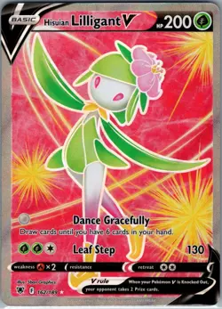 Hisuian Lilligant V (Full Art) 162/189 Astral Radiance - Pokemon Card - NM - Image 1