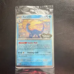 Pokemon Aurorus Perfect Order Promo Stamped Card 024/088 TCG SEALED - Image 1