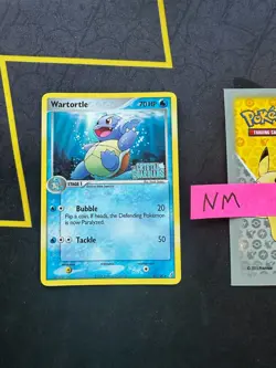 Pokemon Card Wartortle EX Crystal Guardians Reverse Holo 42/100 224 💎NM💎 - Image 1