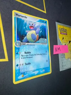 Pokemon Card Wartortle EX Crystal Guardians Reverse Holo 42/100 224 💎NM💎 - Image 2