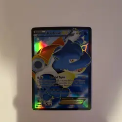 Blastoise EX Ultra Rare Full Art Holo Pokemon Card XY 142/146 English - Image 2