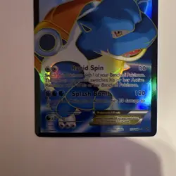 Blastoise EX Ultra Rare Full Art Holo Pokemon Card XY 142/146 English - Image 4