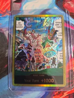 One Piece The Azure Sea's Seven Egghead Gold Don!! Card NM - Image 1