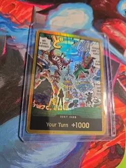 One Piece The Azure Sea's Seven Egghead Gold Don!! Card NM - Image 3