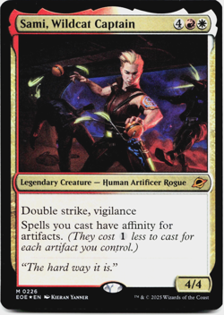 Sami, Wildcat Captain (FOIL) - [Edge of Eternities] MTG *Ships Now* 🔥⚪ - Image 3