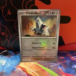 Duraludon (Master Ball HOLO) 069/131 SV: Prismatic Evolutions Pokemon Card M/NM - Image 1