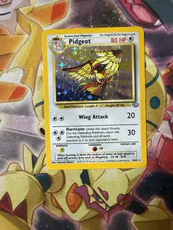 Pokemon Pidgeot TCG Holo Rare Card 8/64 Jungle Unlimited NM / LP - Image 1