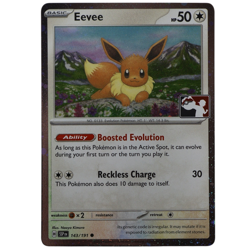 Pokemon TCG Eevee 143/191 Holo Prize Pack Series 7 Play! Promo NM Pokemon Card - Image 1