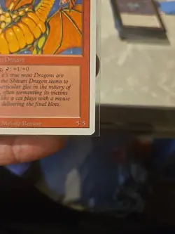 MTG Revised ***Shivan Dragon*** Never Played M/NM - Image 4