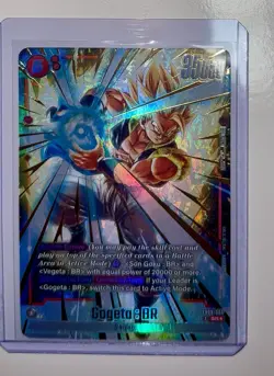 Dragon Ball Super Card Game Fusion World Dual Evolution Gogeta: BR SR FB09-007 - Image 1