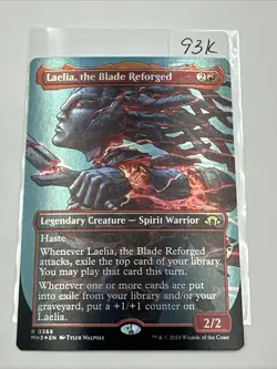 Laelia, the Blade Reforged (Borderless) Modern Horizons 3 Foil - Image 2