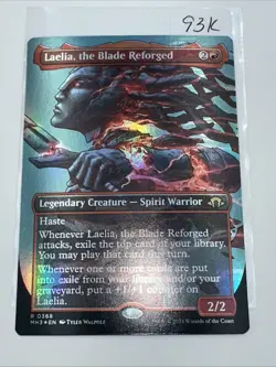 Laelia, the Blade Reforged (Borderless) Modern Horizons 3 Foil - Image 3