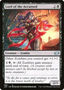NM Lord of the Accursed, MTG, Jumpstart 2022, Magic the Gathering, 69 - Image 1