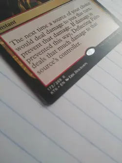 [1x] Deflecting Palm [x1] MTG Khans of Tarkir light play, damaged corner - Image 3