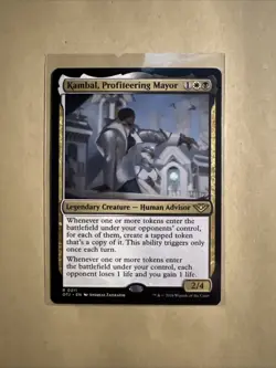 MTG Kambal, Profiteering Mayor OTJ 0211 R NM Regular - Image 2