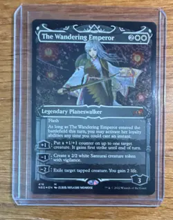 The Wandering Emperor Showcase Foil Mythic 418 NEO - Image 1