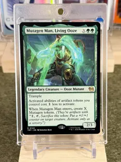 Mutagen Man, Living Ooze - RARE #124 TMT Teenage Mutant Ninja Turtles MTG - Image 1