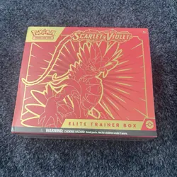 Pokemon Scarlet & Violet Base Set Elite Trainer Box Koraidon(Sealed) - Image 1