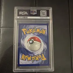 Pokemon Center Trainer 085/102 Base Set Shadowless 1st Edition Uncommon PSA 8 - Image 2