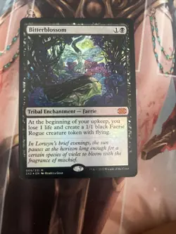 MTG Bitterblossom Foil Double Masters 2022 - Image 1