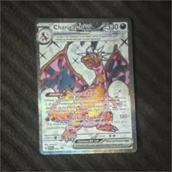 Pokemon Charizard ex 215/197 SV03 Obsidian Flames Ultra Rare Holo 330 HP Card - Image 1