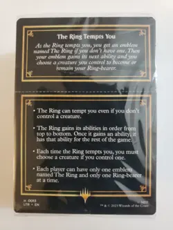 MTG: Lord of the Rings commander-FOOD AND FELLOWSHIP sealed (deck only) - Image 2