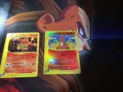 2002 POKEMON CHARMANDER REVERSE REV HOLO FOIL #98 E-SERIES EXPEDITION WOTC - Image 1