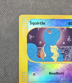 Squirtle 132/165 Reverse Holo (2002) Expedition Base Set E-reader Pokemon TCG - Image 3