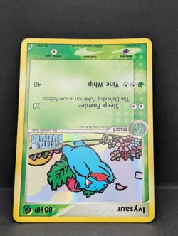 Ivysaur 34/100 Crystal Guardians Reverse Holo Rare Pokemon TCG Nintendo NM - Image 4