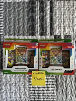 Pokemon TCG First Partner Illustration Collection: Series 1 x2 ✅In-HAND✅ - Image 1