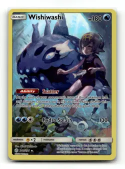 Wishiwashi Secret Rare - Cosmic Eclipse 240/236 - NM - Image 1