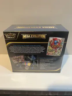 Pokemon TCG Mega Evolutions Elite Trainer Box Lucario Art Pokemon Center Sealed - Image 2