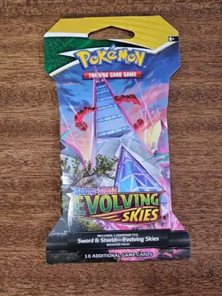 Pokemon Sword & Shield Evolving Skies Duraludon Sleeved Booster Pack - Sealed! - Image 1