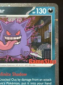 Gengar 050/088 Gamestop Stamped Promo - Pokemon TCG: Perfect Order - NOT SEALED - Image 3