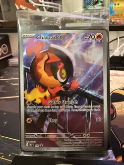 Charcadet 022 ETB Black Star Promo - Pokemon TCG Phantasmal Flames - NM/SEALED - Image 2