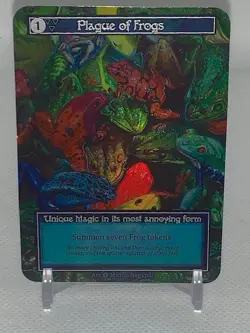 Sorcery Contested Realm: Alpha Plague of Frogs Foil - Image 1