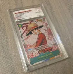 ACE 10 Graded - One Piece - Monkey.D.Luffy - OP13-118 SEC Alt Art - English TCG - Image 4
