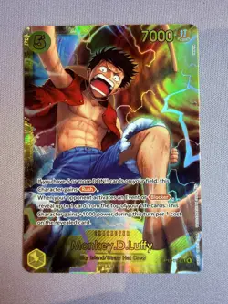Monkey.D.Luffy OP15-119 SEC English Adventure On Kami’s Island One Piece TCG - Image 1