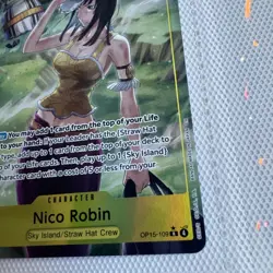OP15-109 Nico Robin Alt Art Adventure on KAMIs Island One Piece TCG English Card - Image 3