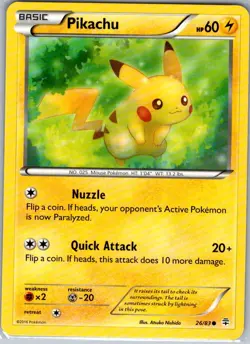 Pikachu 26/83 Non Holo Generations - Pokemon Card - NM - Image 1