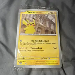 3x Brand New Sealed - Pokemon TCG Pikachu At The Museum Promo Card - Image 4
