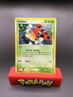 Pokemon Card Ledyba Team Rocket Returns 64/109 Reverse Holo Stamped - NM - Image 1